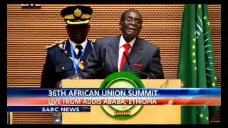 AU Chair Robert Mugabe address: 26th AU Summit