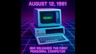 August 12, 1981 - IBM Releases the First Personal Computer - Melody News
