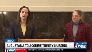 Augustana to acquire Trinity nursing full press conference
