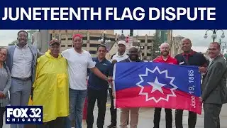 Aurora, Illinois, mayor faces backlash over Juneteenth flag flap