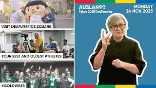 Auslan90 | Deaflympics Monday 24/11/2025