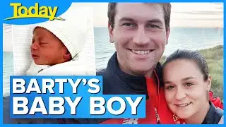 Aussie tennis icon Ash Barty welcomes first child with husband | Today Show Australia