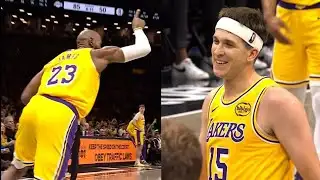 Austin Reaves Made LeBron James SO HAPPY in Return 😂