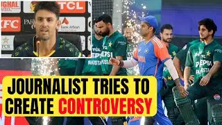 Australia skipper Mitchell Marsh SHUTS DOWN Pakistan reporter over India boycott question