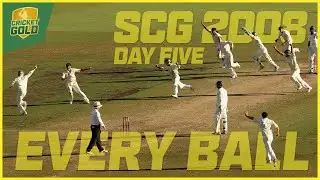 Australia v India 2007-08 | Second Test | Day Five