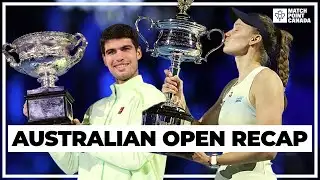 AUSTRALIAN OPEN RECAP! | History for Alcaraz, a Second Slam for Rybakina #australianopen2026