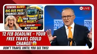 Australian Senior Bus Pass Update 2026 | New Eligibility Rules & Changes from 12 February