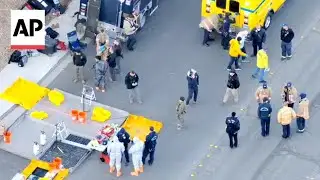 Authorities investigate a suspected biolab found in a Las Vegas home