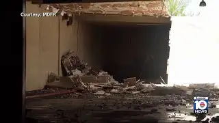 Authorities investigate after warehouse roof partially collapses near MIA