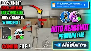 Auto Headshot Config File 🚀🎯 freefire aimbot + aimlock 🎯 | Headshot config file free fire max 🔥