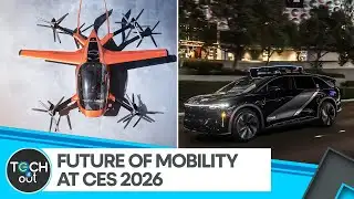 Autonomous Robotaxis to Remotely-Operated Ride Sharing | CES 2026 | Tech It Out
