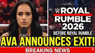 Ava Announces WWE Departure | Royal Rumble 2026 Bombshell Announcement