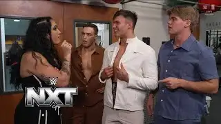 Ava Blames The Vanity Project for Joe Hendry Attack at WWE NXT! 540p