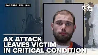 Ax-wielding suspect attacks man inside motel room, prosecutors say