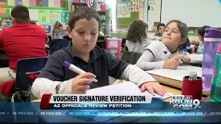 AZ officials will verify petitions that oppose school voucher program expansion