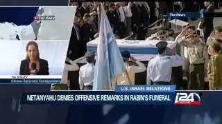 B. Netanyahu denies offensive remarks in Rabin