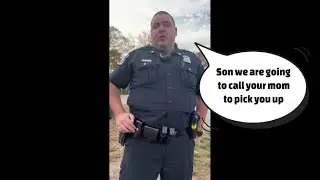 Baby frauditor has the cops call his mommy