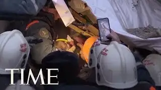 Baby Rescued From Rubble 35 Hours After Apartment Collapse | TIME