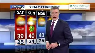 Back to below freezing Saturday