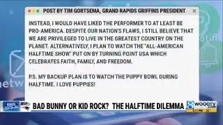 Bad Bunny or Kid Rock? Halftime is the Super Bowl’s hot-button issue