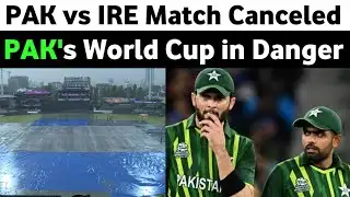 Bad News for Pakistan! 😨 Warm-Up Match Called Off — World Cup Trouble?