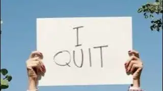 Bad news... (I quit.)