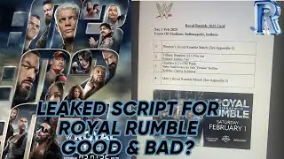BAD NEWS Royal Rumble Leaked Script News