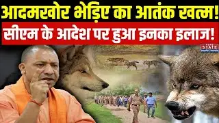 Bahraich Bhediya Attack: बहराइच में आदमखोर भेड़िए का आतंक खत्म! | CM Yogi | Bhediya Terror
