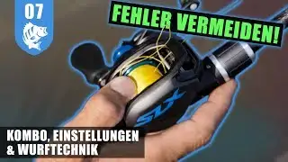 BAITCASTER 1X1: Beginner Combo, Brake Settings & Casting Technique