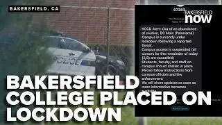 Bakersfield College campus on Panorama Drive on lockdown due to anonymous threat