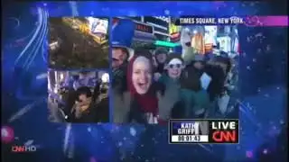 Ball drop 2008-2009 times square new year