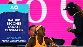 Ballkid Becomes Coco Gauff