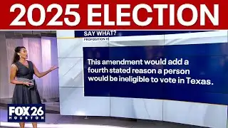 Ballot Breakdown - Texas Proposition 16 explained | November 4, 2025 election