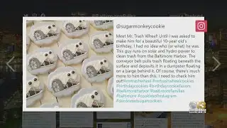 Baltimore Buzz: Mr. Trash Wheel Cookies