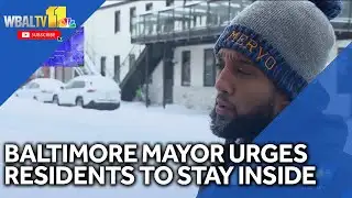 Baltimore mayor shares message with city residents