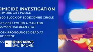 Baltimore police investigating deadly double shooting