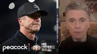 Baltimore Ravens fire head coach John Harbaugh after 18 seasons | PFT PM | NFL on NBC