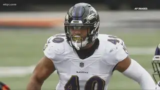 Baltimore Ravens linebacker Malik Harrison shot in Cleveland