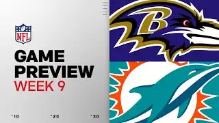 Baltimore Ravens vs Miami Dolphins | Week 9 Game Preview
