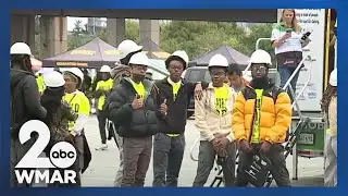 Baltimore students explore construction careers at hands-on fair sponsored by BGE