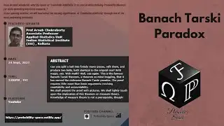 Banach-Tarski paradox by Dr.Arnab Chakraborty