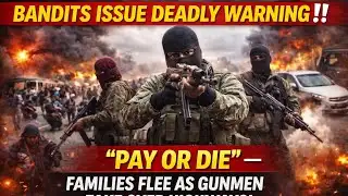 BANDITS ISSUE DEADLY WARNING‼️ “PAY OR DIE” — FAMILIES FLEE AS GUNMEN TAKE OVER HIGHWAYS!