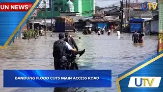 Bandung Flood Cuts Main Access Road | U World | UTV