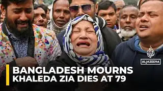 Bangladesh declares three-day state mourning for former PM Khaleda Zia