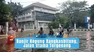Banjir Kepung Rangkasbitung, Jalan Utama Tergenang | RADAR BANTEN