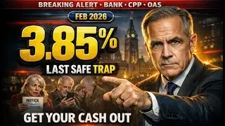 Bank Alert  Why 3 85% GICs are the  Last Safe Haven  before the Bail In! | CPP NEWS UPDATES.