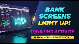 🏦 Bank Screens Show Iraqi Dinar & Dong Activity | Verified RV Update 2026