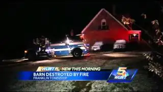 Barn destroyed in Clermont County fire