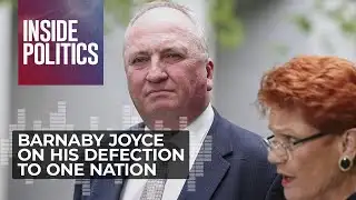 Barnaby Joyce opens up on his defection to Pauline Hanson
