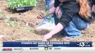 Barren County students learn hands-on agriculture through school garden